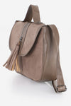 Women's Fringe Mink Suede Crossbody Bag