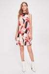 Women's Patterned Multi-color Dress